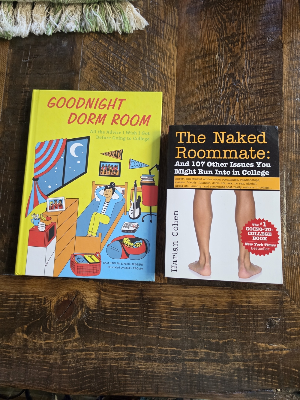 Goodnight Dorm Room & The Naked Roommate — Bundle of College Guide Books Like Ne